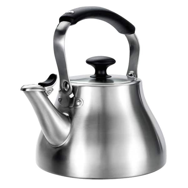 OXO Good Grips Click Click Tea Kettle in Stainless Steel - Winestuff