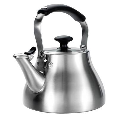 Good Grips Classic 6.8-Cup Brushed Stainless Steel Tea Kettle