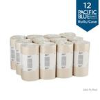 Brown 2-Ply Paper Towel Roll (250-Sheets per Roll, 12-Rolls per Pack)