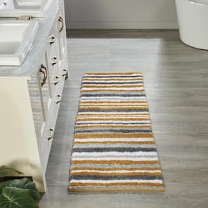 Better Trends Griffie Collection Blue and Grey 20 in. x 60 in. 100