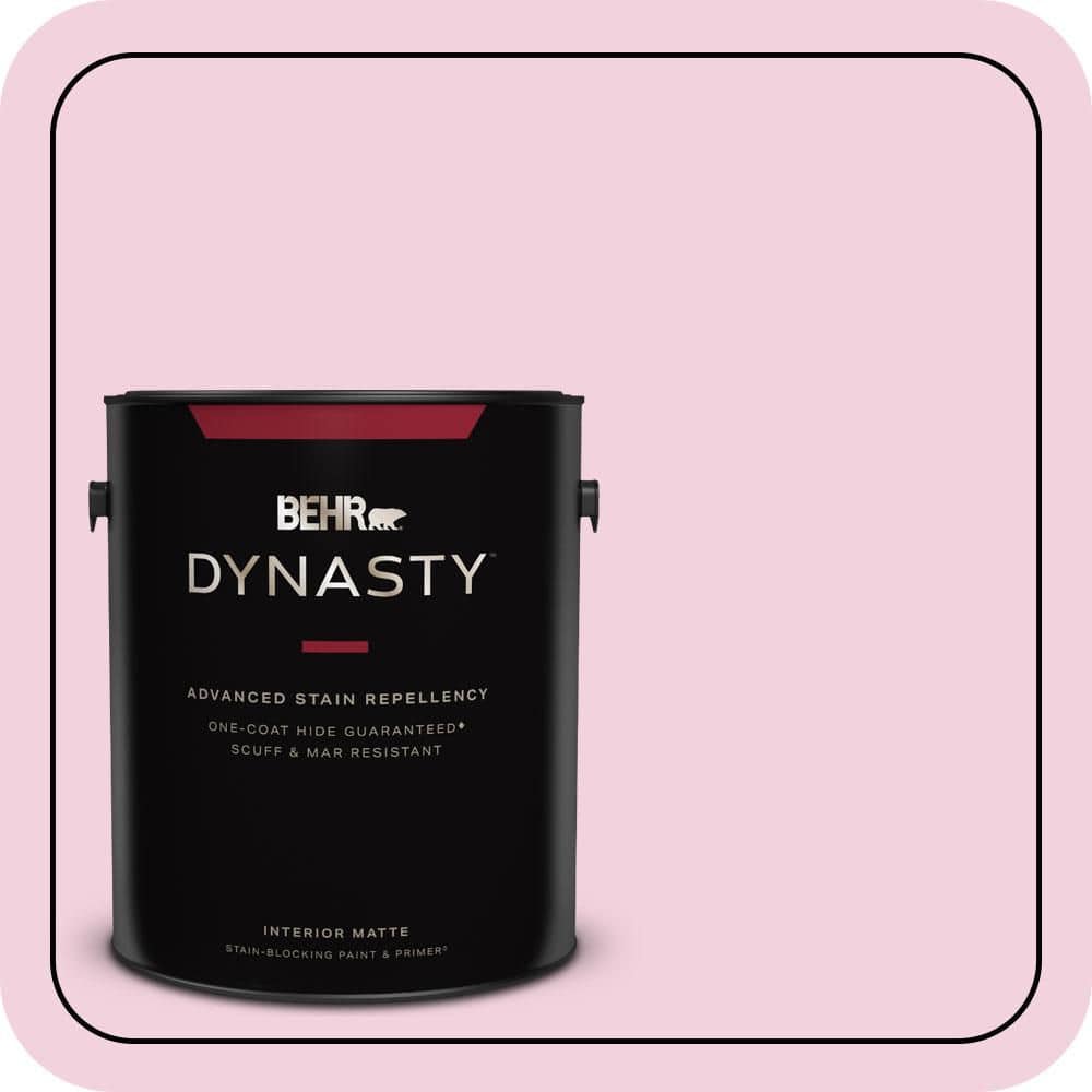 1 gal. #100A-3 Scented Valentine Matte Interior Stain-Blocking Paint & Prim