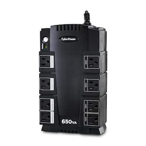 650VA 8-Outlet UPS Battery Backup