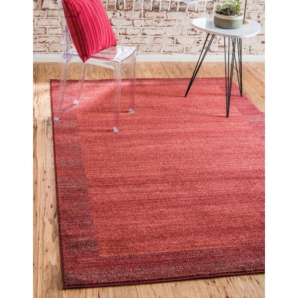 Theresa Oriental Ivory/Red Area Rug Charlton Home Rug Size: Rectangle 3'3 x 5'3