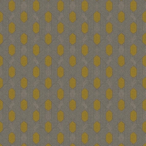 Absolutely Chic Brown/Yellow/Grey Art Deco Geometric Vinyl Non-Woven Non-Pasted Matte Wallpaper (Covers 57.75 sq. ft.)