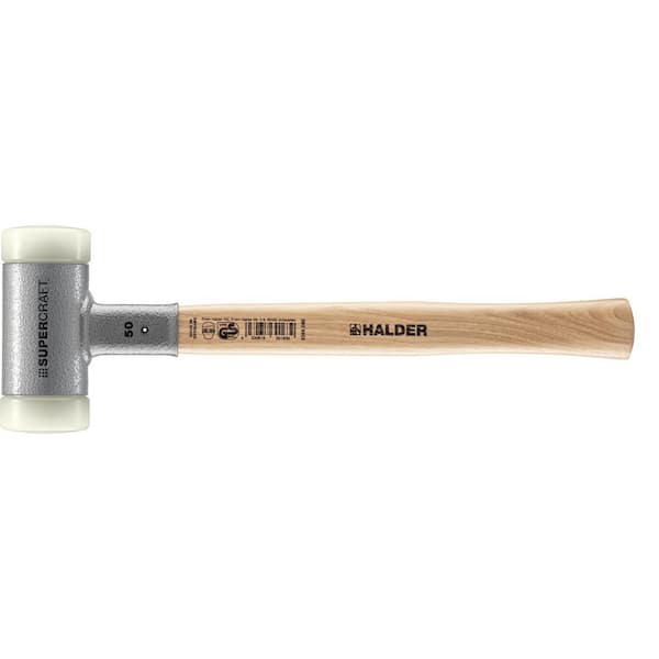35 oz. Dead-Blow Hammer with Hickory Handle and Replaceable Nylon Face Inserts