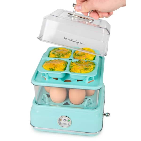 Elite Gourmet Programmable 2-Tier Egg Cooker/Steamer