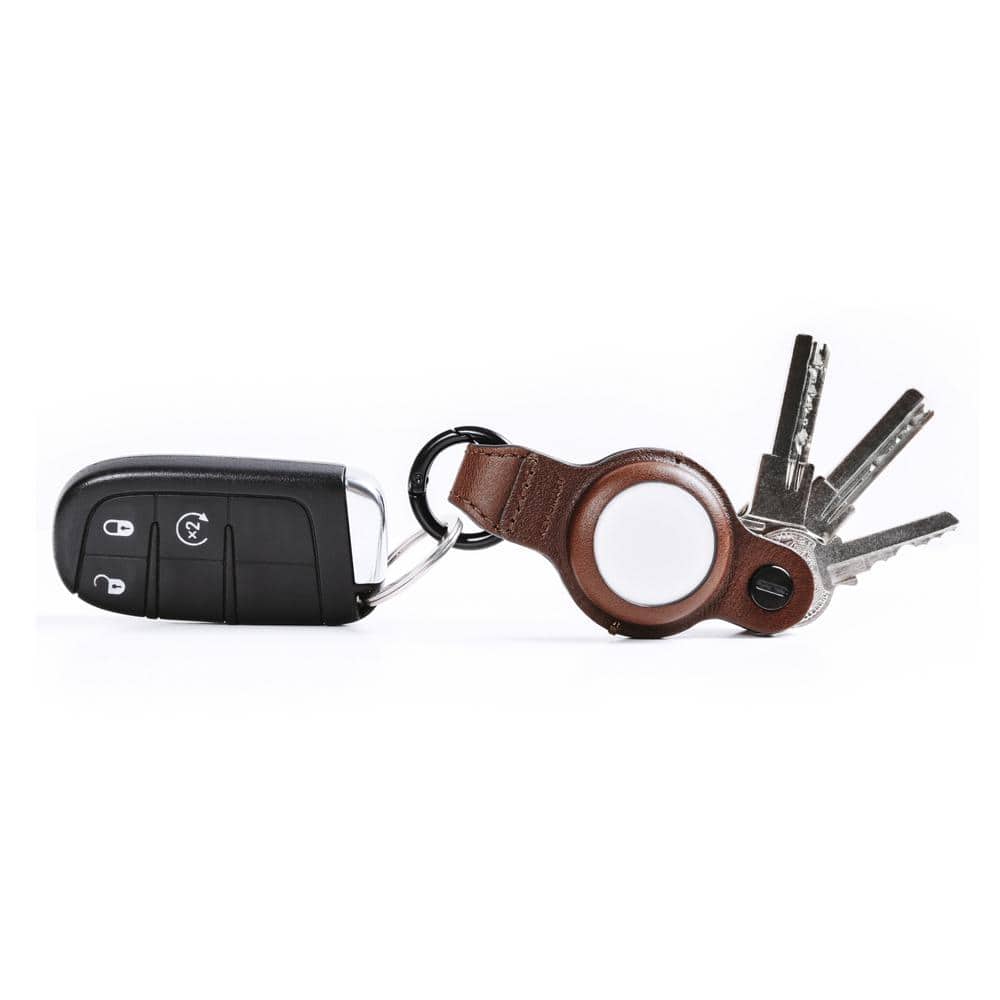 KeySmart Black Air Compact Key Holder for AirTag KS040 - The Home Depot