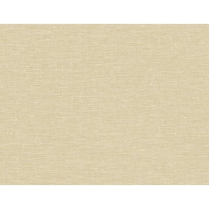 Texture Wool Gold Paper Non Pasted Strippable Wallpaper Roll (Cover60.75 sq. ft.)