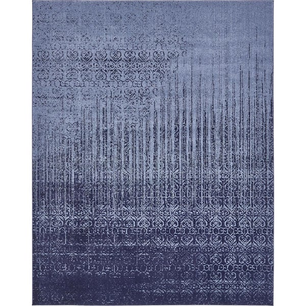 Del Mar Jennifer Blue 8' 0 x 10' 0 Area Rug