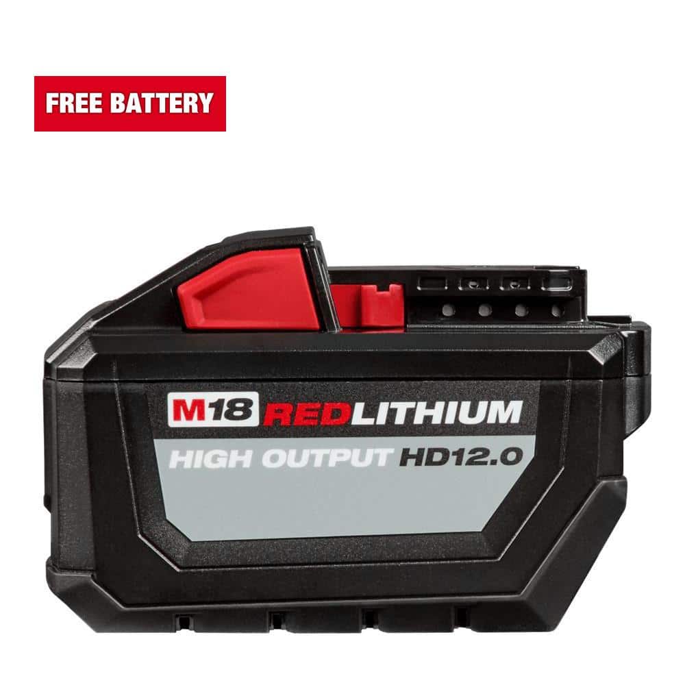Milwaukee M18 18-Volt Lithium-Ion High Output 12.0Ah Battery Pack 
