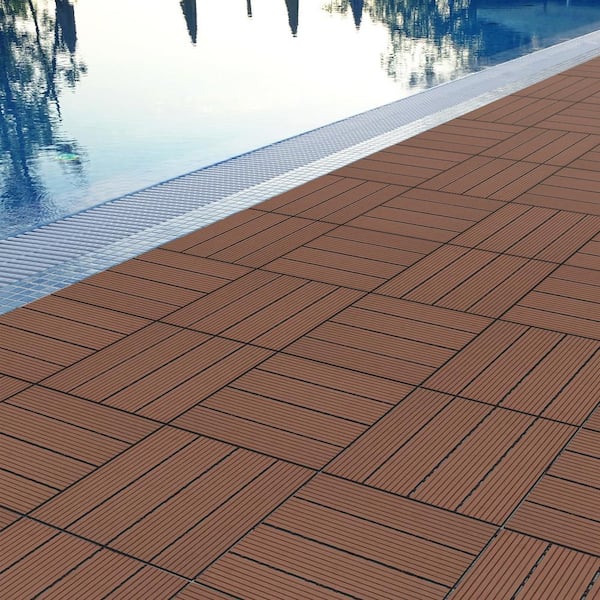 Patio Outdoor Tile 1/2 Inch x 1x1 Ft.