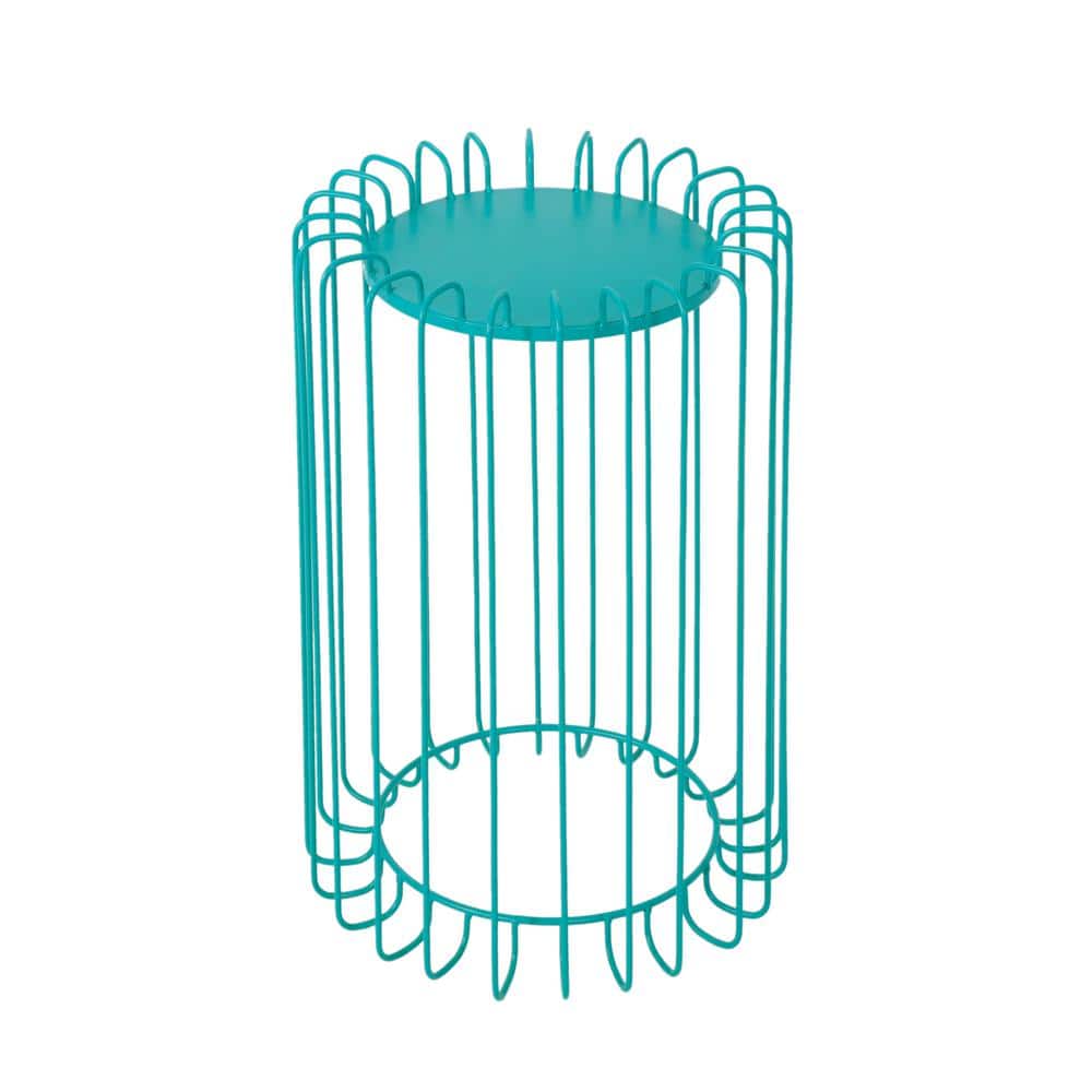 Sirinya Matte Teal Side Table