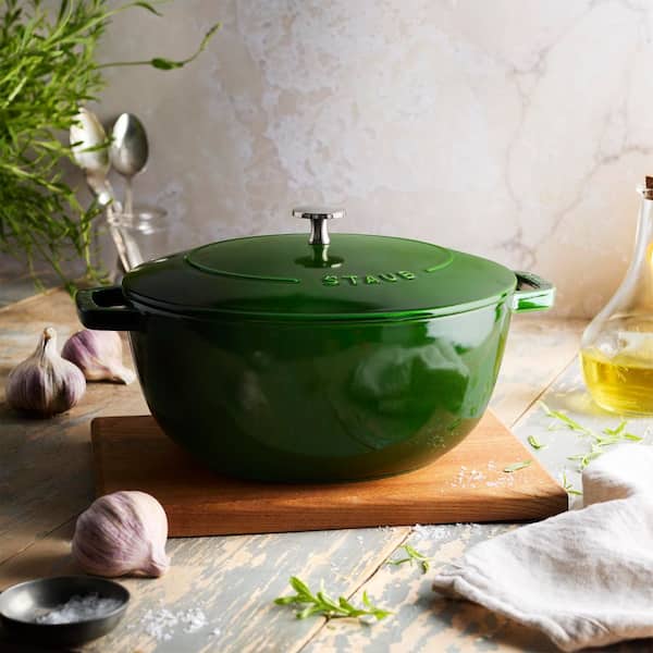 staub 5-qt Enameled Cast Iron Dutch Oven Essential French Oven