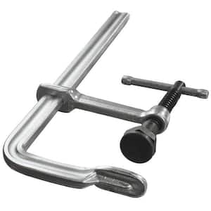 ClassiX International 12 in. Capacity All Steel Clamp with Heavy Duty Pad and 4-3/4 in. Throat Depth