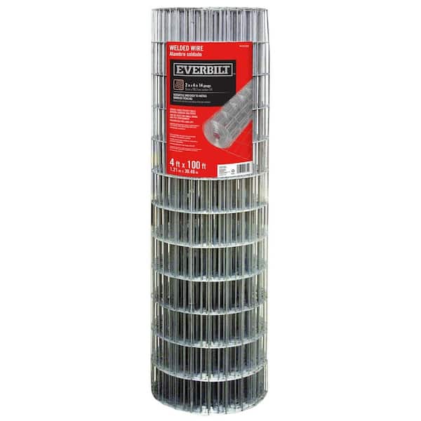 HDX 4 ft. x 100 ft. 14-Gauge Welded Wire