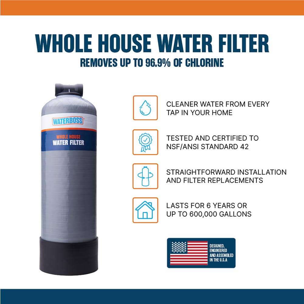 WaterBoss Whole House Gray and Black Water Filtration System