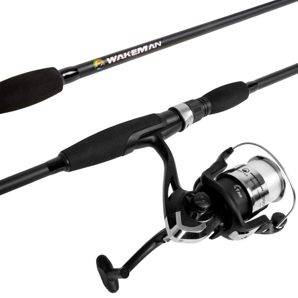 Wakeman Outdoors Swarm Series Spincast Rod and Reel Combo