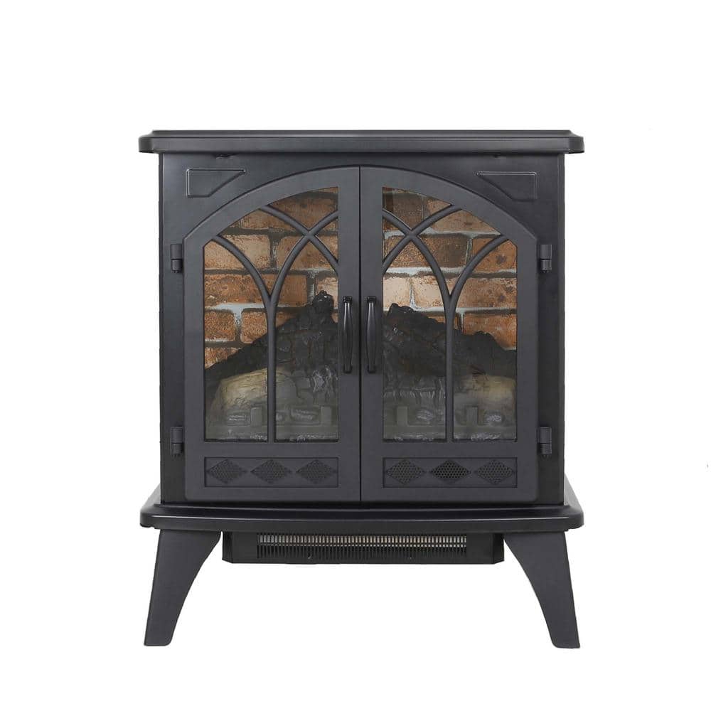 12 inch Freestanding Electric Infrared Quartz Fireplace Stove with remote control -  Siavonce, W1769112700
