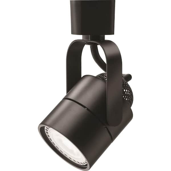 Lithonia Lighting Meshback 1-Light Black LED Track Lighting Head