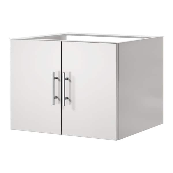 Geneva 24 in. W x 22 in. D x 19 in. H Bath Vanity Cabinet without Top in Glossy White