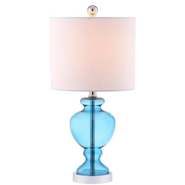 Monocco Blue Urn Table Lamp, Marine Style Table Lamps