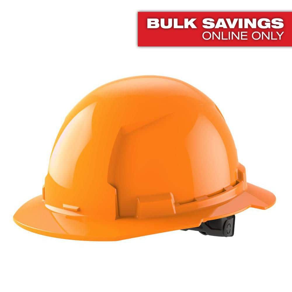 BOLT Orange Type 1 Class E Full Brim Non-Vented Hard Hat with 6 Point Ratcheting Suspension price history on PriceWatchPro