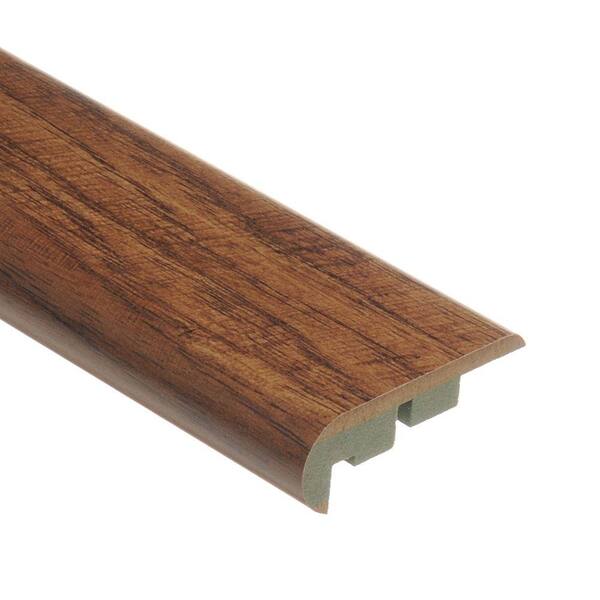 Zamma Old Mill Hickory 3/4 in. Thick x 2-1/8 in. Wide x 94 in. Length Laminate Stair Nose Molding