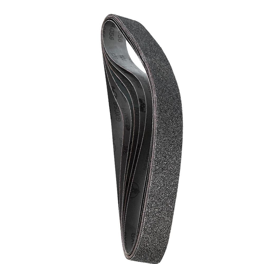 Sanding Belts, 2 x 42 in. Belt Sander Sanding Belts,6-Piece (Each of 36 40 60 80 100 120 Assorted Grits) Silicon Carbide price history on PriceWatchPro