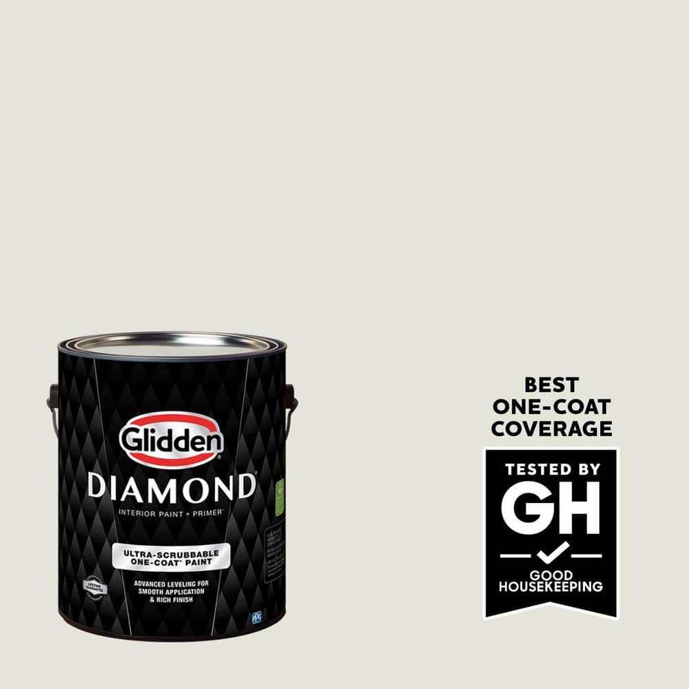 1 gal. PPG1029-1 Silvery Moon Flat/Matte Interior Paint with Primer price history on PriceWatchPro