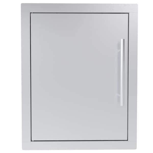 Sunstone Texan 16 in. Stainless Steel Reversible 1-Door Access-Door Unit