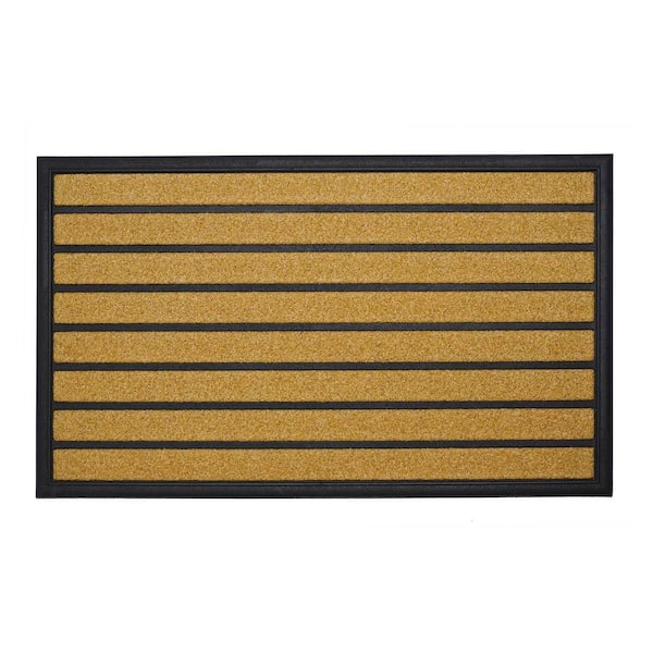 Calloway Mills Scraper Eco Rib Without Rubber Natural Mat 18" x 30"