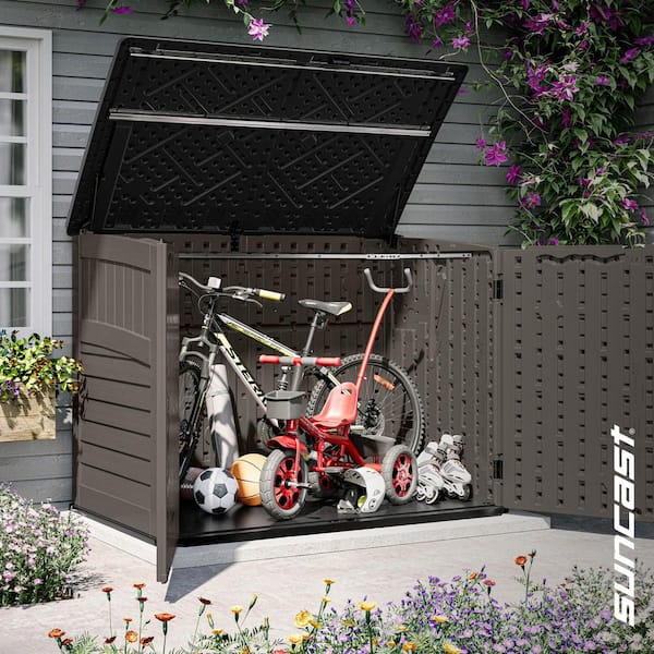 Suncast Stow-Away 5 ft. x 3 ft. Resin Horizontal Storage Shed