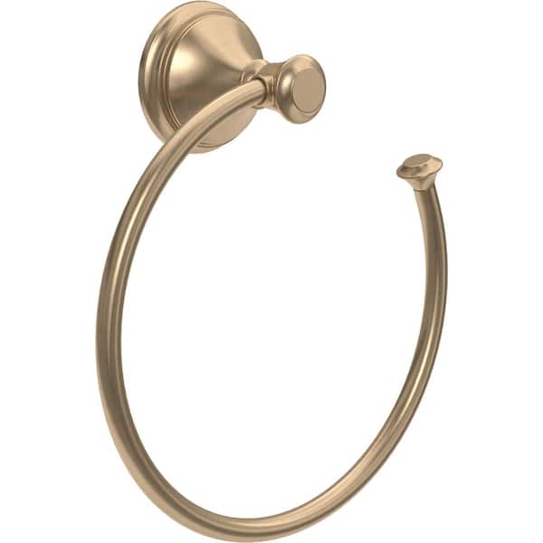 Delta Cassidy Open Towel Ring in Champagne Bronze