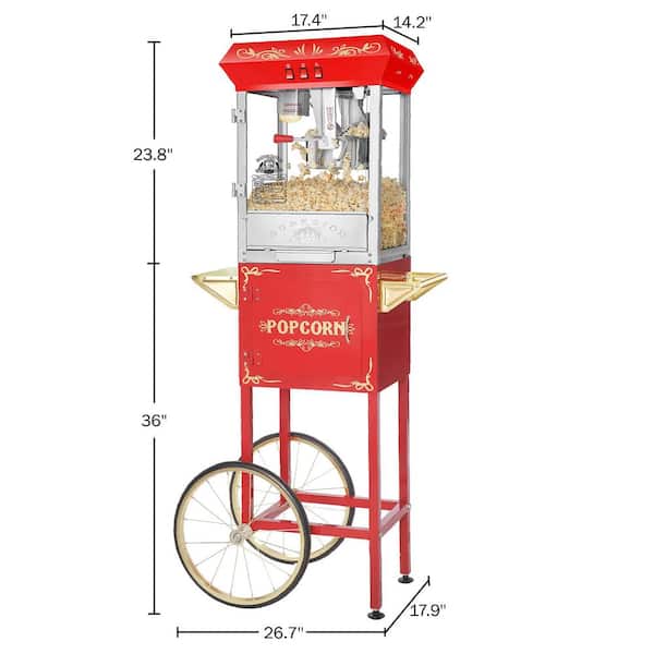 Buy Wholesale China Electric Popcorn Machine Small Automatic Carnival Popcorn  Maker 1200w Corn Making Machine & Electric Popcorn Machine Small at USD  14.9