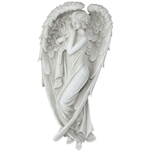 Design Toscano 16.5 in. x 8.5 in. Santa Croce Angel Small Scale Wall Frieze