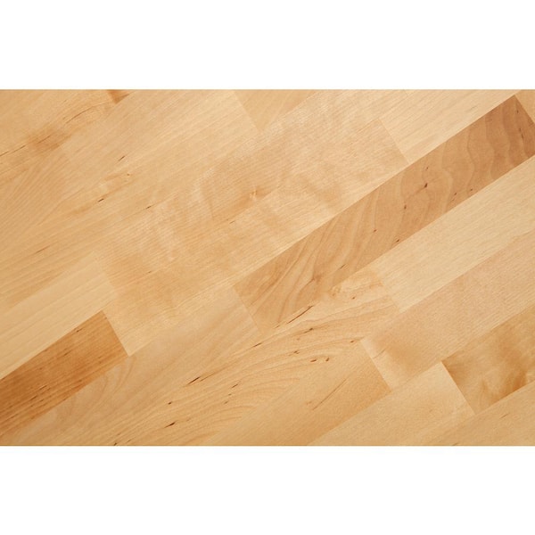 Hampton Bay 8 ft. L x 25 in. D Unfinished Acacia Butcher Block