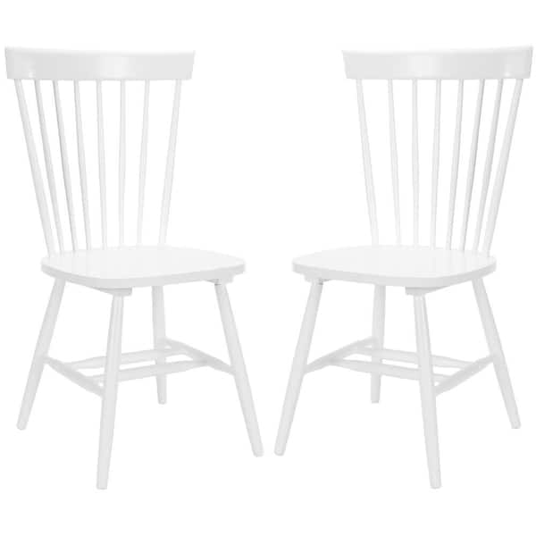 Safavieh Riley White Wood Dining Chair, Safavieh Dining Chairs White