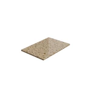 3 ft. Solid Surface Countertop in Gold Sand Granite