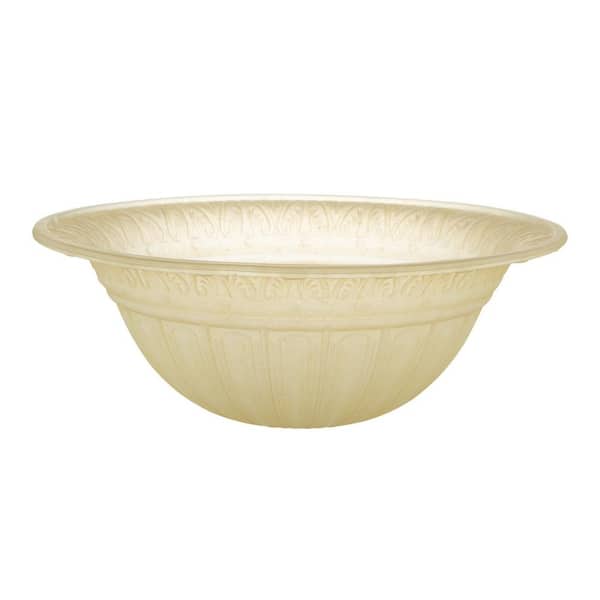 Aspen Creative Corporation 6 in. Amber Torchiere Replacement Glass Shade