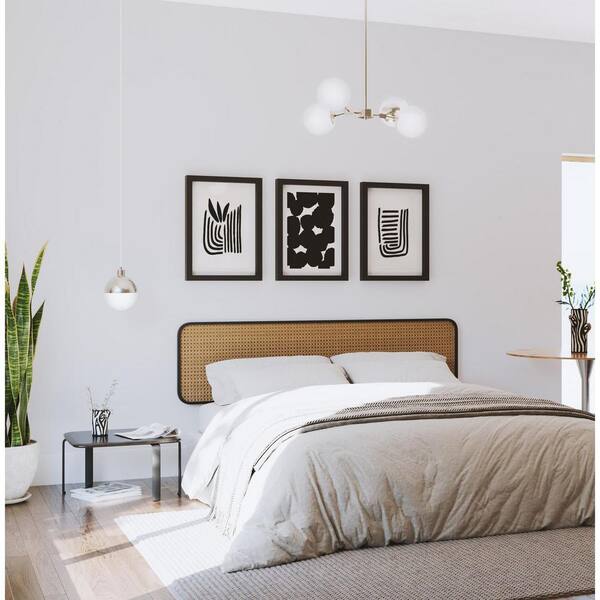 Progress Lighting Haas 4-Light Brushed Bronze Mid-century Chandelier