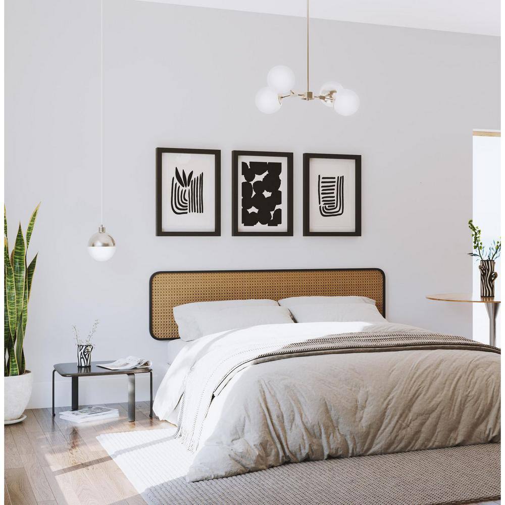 Haas Brushed Nickel 4-Light Mini Chandelier with Etched Opal Glass