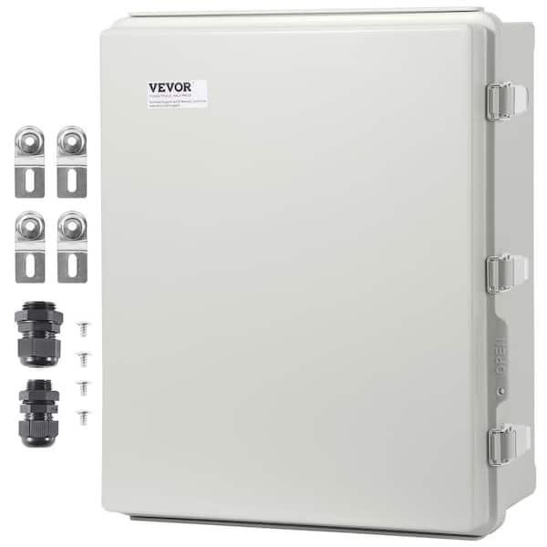 20.87 in. x 16.92 in. x 7.87 in. Outdoor Electrical Junction Box ABS Plastic Electrical Box w/IP67 Dustproof Waterproof