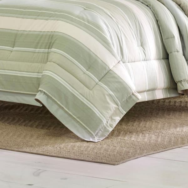 Tommy Bahama Palmiers 4-Piece Green Botanical Cotton Queen Comforter Set  USHSA31034256 - The Home Depot
