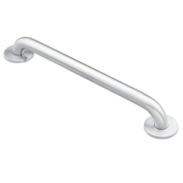 MOEN Home Care 30 in. x 1-1/2 in. Concealed Screw Grab Bar in Stainless