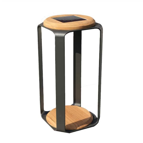 DIRECT WICKER Template 16.81 in. H Patio Solar Light