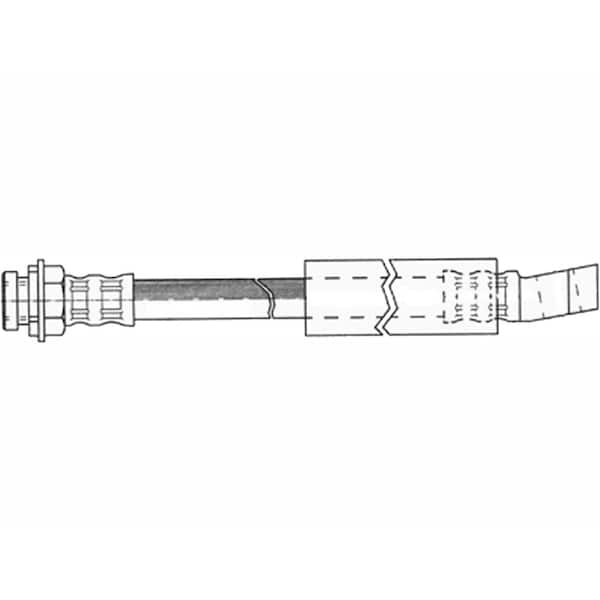 Centric Parts Brake Hydraulic Hose