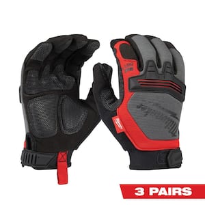 X-Large Demolition Gloves (3-Pack)