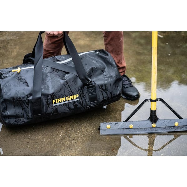 Firm Grip 65L Waterproof Duffel Bag, Black