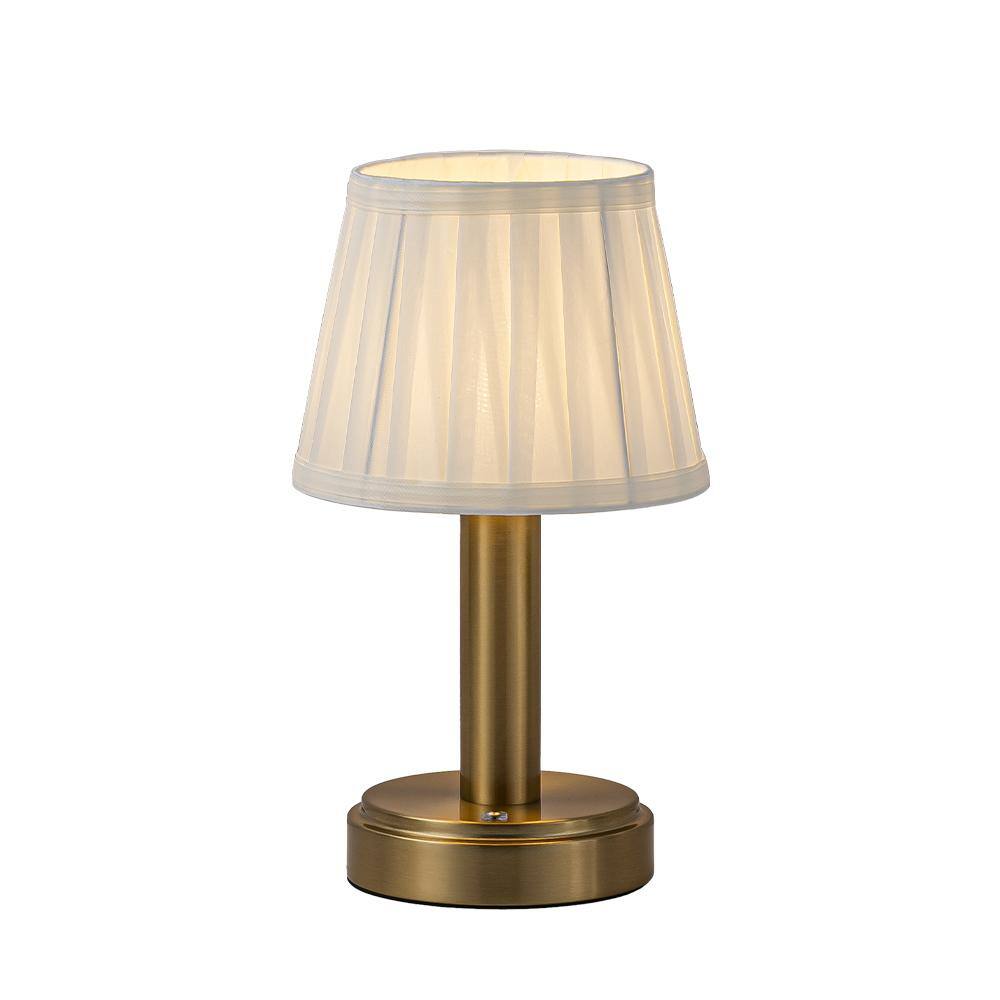 11'' Vintage Antique Brass Type-C Rechargeable Cordless Table Lamp Touch Control Dimmable Nightstand Light price history on PriceWatchPro