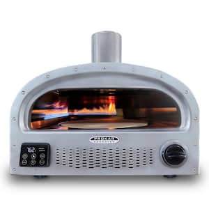 16 in. 4-in-1 Propane Outdoor Pizza Oven With Digital Temp Control
